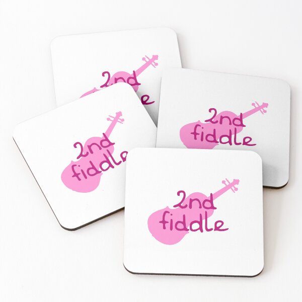 Item preview, 2nd Fiddle - Second Fiddle Violinist Musical (Pink) designed and sold by Seth's Tees.