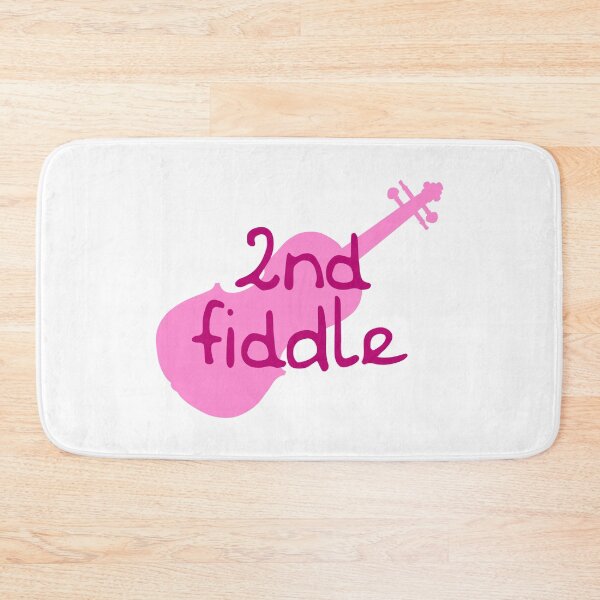 Item preview, 2nd Fiddle - Second Fiddle Violinist Musical (Pink) designed and sold by Seth's Tees.