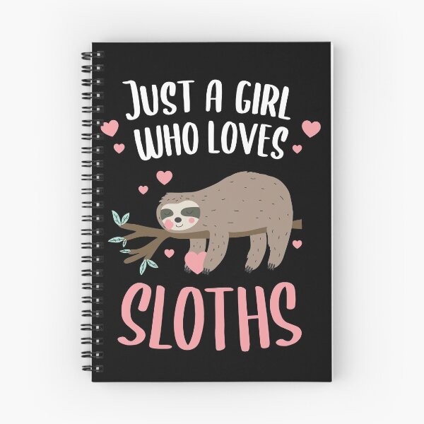 Item preview, Just a Girl Who Loves Sloths Gift Girl designed and sold by CG Studio.