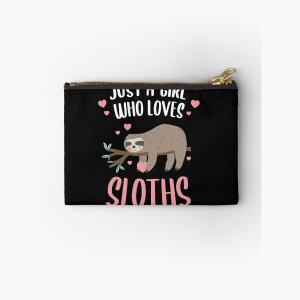 Item preview, Just a Girl Who Loves Sloths Gift Girl designed and sold by CG Studio.