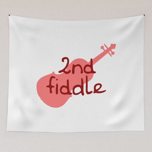 Item preview, 2nd Fiddle - Second Fiddle Violinist Musical (Red) designed and sold by Seth's Tees.
