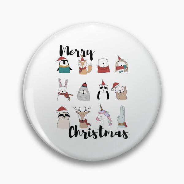 Aperçu de l'œuvre Personnages de Noël mignons créée et vendue par ZenSarah.