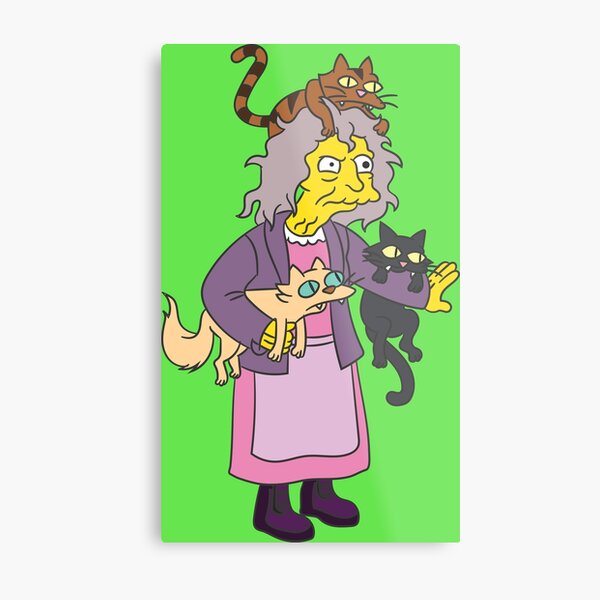 Eleanor Abernathy (Cat's crazy) Metal Print