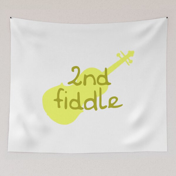 Item preview, 2nd Fiddle - Second Fiddle Violinist Musical (Yellow) designed and sold by Seth's Tees.