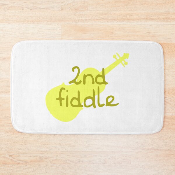 Item preview, 2nd Fiddle - Second Fiddle Violinist Musical (Yellow) designed and sold by Seth's Tees.