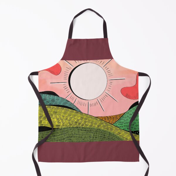 Item preview, A Scandinavian Day Field Ink Illustration designed and sold by lunalavandula.