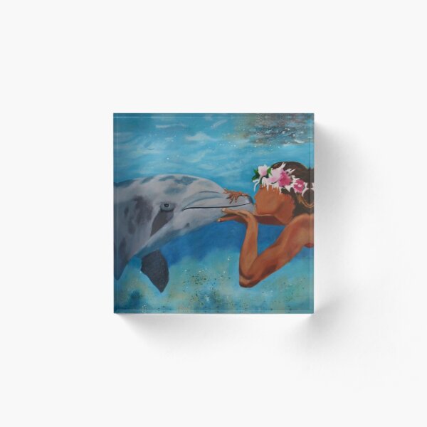 Hawaiian Kiss Acrylic Block