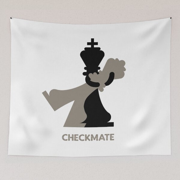 Item preview, A sweeping off her feet checkmate designed and sold by Between Clouds.