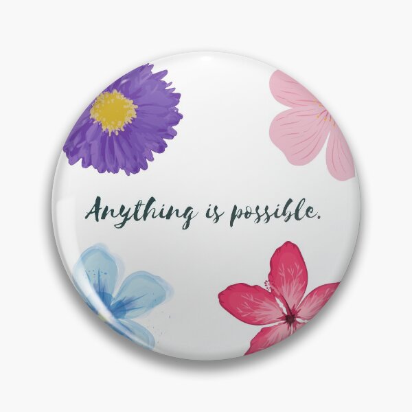 Item preview, Inspirational quote | Anything is possible  designed and sold by cattiktoks1718.