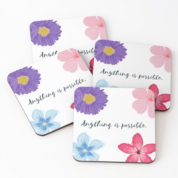 Item preview, Inspirational quote | Anything is possible  designed and sold by cattiktoks1718.