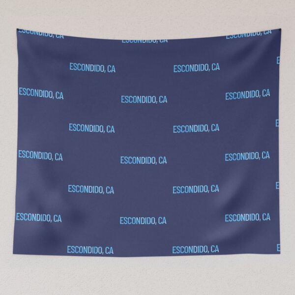 Item preview, Escondido, California designed and sold by CloudNinetyNine.