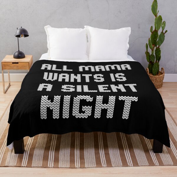 Item preview, All Mama wants is a silent night christmas designed and sold by Dream Imagine Create ..