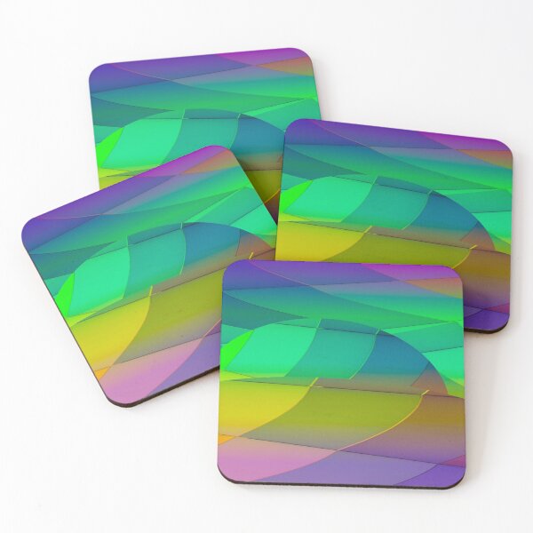 Item preview, COLORFUL AND NUANCED PATHS WITH HARMONIOUS SHAPES - GEOMETRIC LINE PATTERN designed and sold by Ralek.