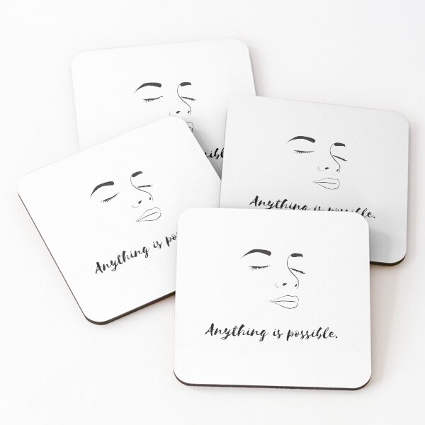 Item preview, Inspirational quote | Anything is possible  designed and sold by cattiktoks1718.