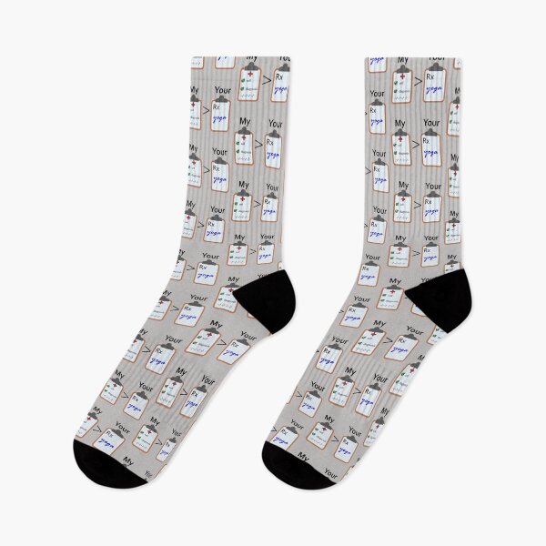 Item preview, My Self Diagnosis vs Your Yoga Prescription designed and sold by Quipplepunk.