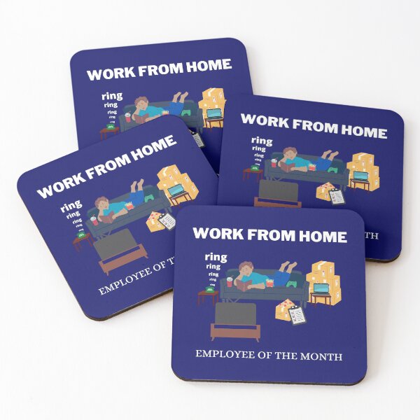 Item preview, Work from home. Employee of the month designed and sold by fev-rocks.