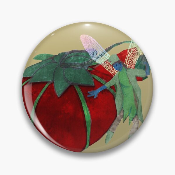 Item preview, Add some Magic to your world - Watercolor Fairies Series - Pins cushion tomatoes designed and sold by Eejee-SK.