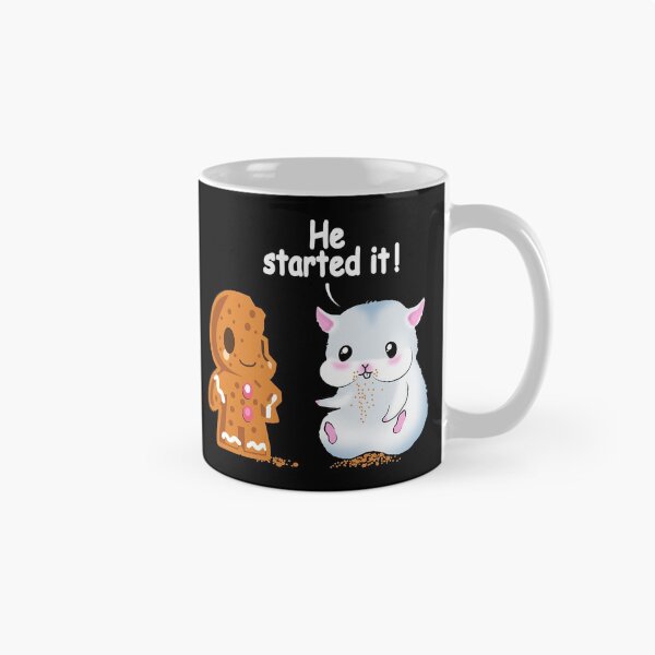 Item preview, A Sweet Hamster Eats A Cookie And Shows He Started It designed and sold by Paulina Vanlife.
