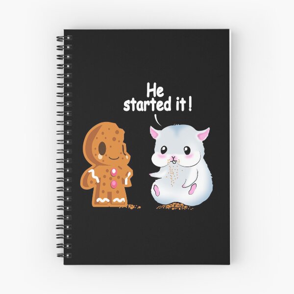 Item preview, A Sweet Hamster Eats A Cookie And Shows He Started It designed and sold by Paulina Vanlife.