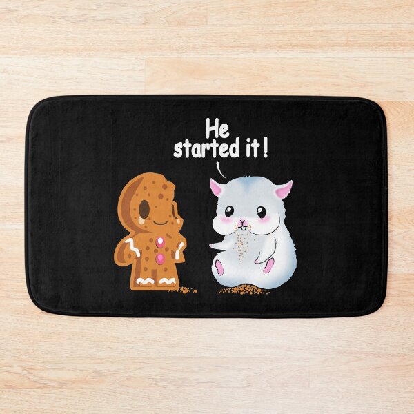 Item preview, A Sweet Hamster Eats A Cookie And Shows He Started It designed and sold by Paulina Vanlife.