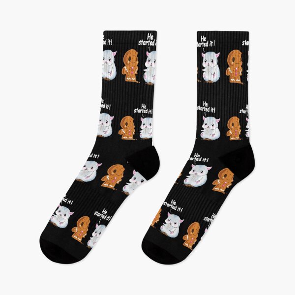 Item preview, A Sweet Hamster Eats A Cookie And Shows He Started It designed and sold by Paulina Vanlife.