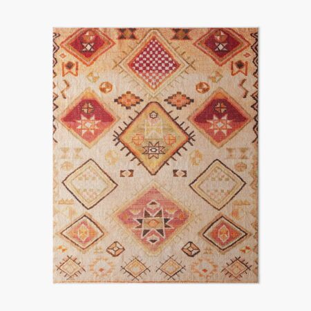 Vintage Berber Desert Traditional Moroccan Style Art Board Print