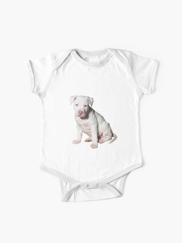 Weisser Dogo Argentino Baby Body Von Verdelizoficial Redbubble