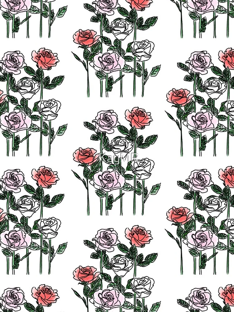 Thumbnail 4 of 4, iPhone Case, Colored Roses designed and sold by KayMR.
