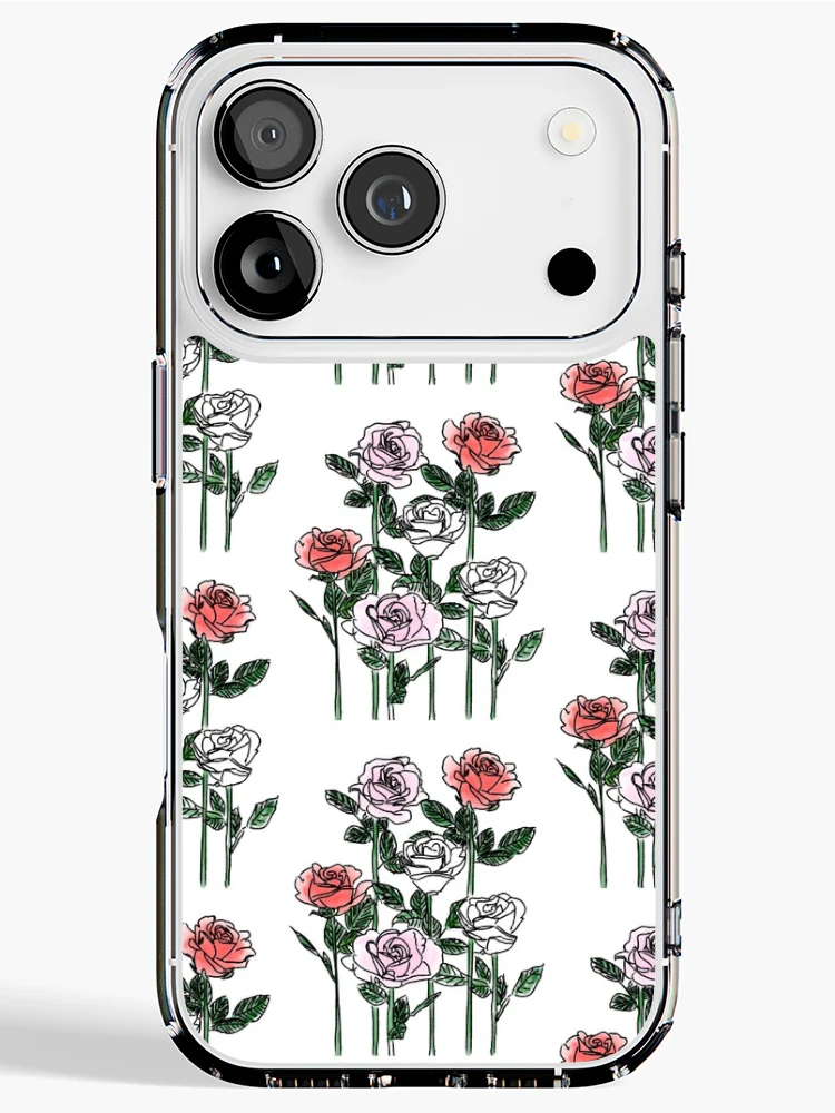 Thumbnail 1 of 5, iPhone Case, Colored Roses designed and sold by KayMR.