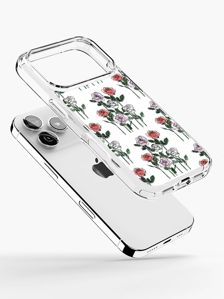 Thumbnail 2 of 5, iPhone Case, Colored Roses designed and sold by KayMR.