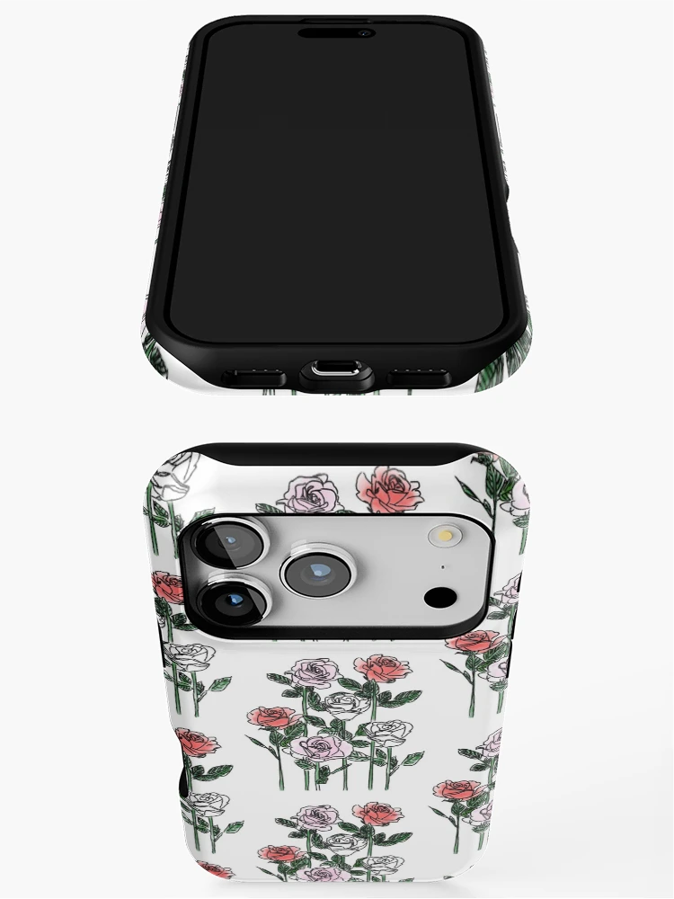 Thumbnail 3 of 4, iPhone Case, Colored Roses designed and sold by KayMR.