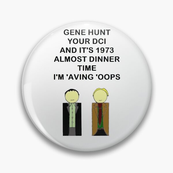 Item preview, Gene Hunt and Sam Tyler - Life on Mars  designed and sold by EddRising.
