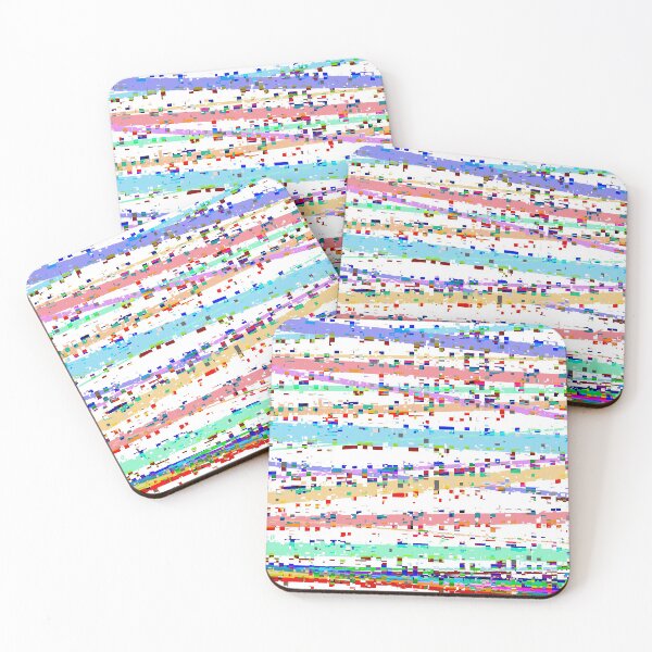 Item preview, Glitched stripes  designed and sold by hoshimem.