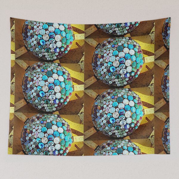 Item preview, sparkly gemstones / metal art designed and sold by silviasunflower.
