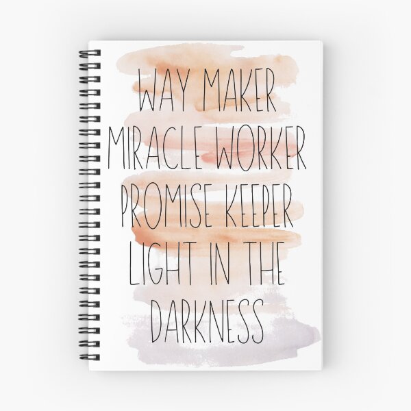 Item preview, Way Maker Miracle Worker Promise Keep Light In The Darkness designed and sold by With Graceful Purpose.