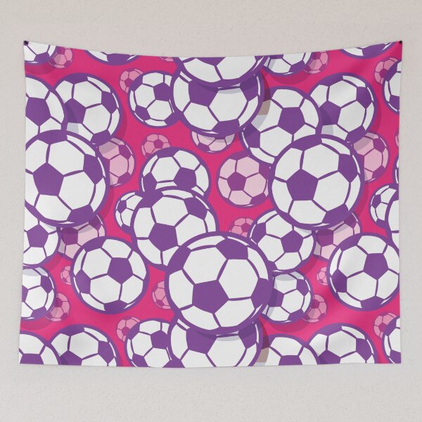 Item preview, Soccer Ball Balls Pattern Pink Football Sport Sports designed and sold by Draculaura2009.