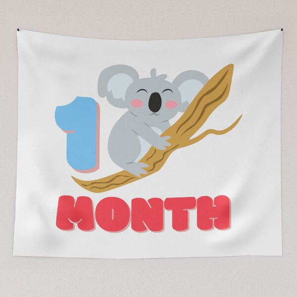 Item preview, Koala baby monthly milestone 1 month designed and sold by sully-boutique.