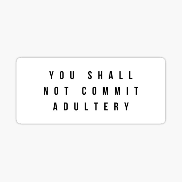 Item preview, Jesus Christ - Not commit adultery designed and sold by alias6.