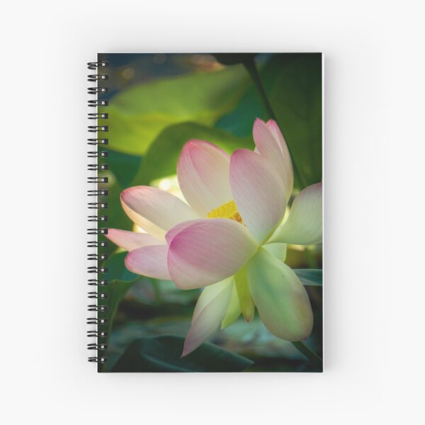 Lotus glow Spiral Notebook