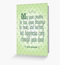 Irish Blessing Greeting Card