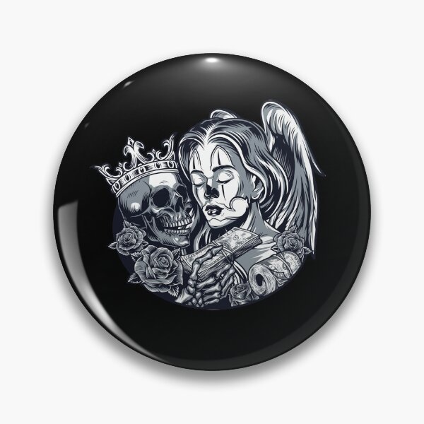 Item preview, Chicano Girl with a skull designed and sold by kalud-zoldyck.