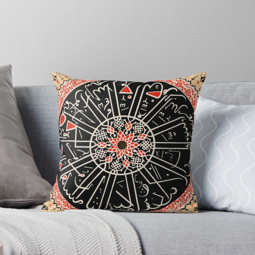 Item preview, Throw Pillow designed and sold by bigted9.