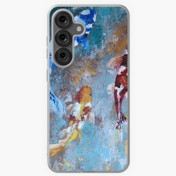 Vista previa del artículo con la obra «pez koi», diseñado y vendido por TiffanyRoy.
