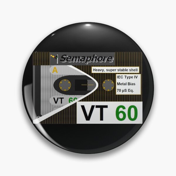 Item preview, Semaphore Media LLC. Casete VT 60 tipo 4 designed and sold by B-96-J.