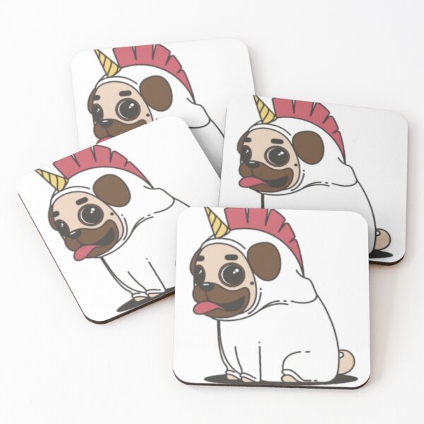 Item preview, Pug unicorn  designed and sold by Roisin678.
