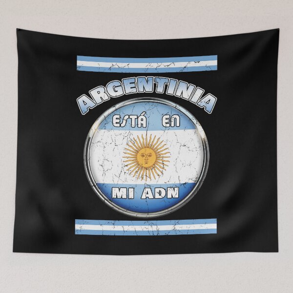 Item preview, Argentina is Round in my DNA Argentine flag designed and sold by Renergie.