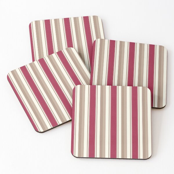 Item preview, Pomegranate Red Stripe designed and sold by Liani DeGeeter.