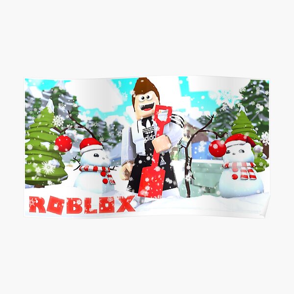 Posters Roblox Redbubble - como tener robux en navidad 2021