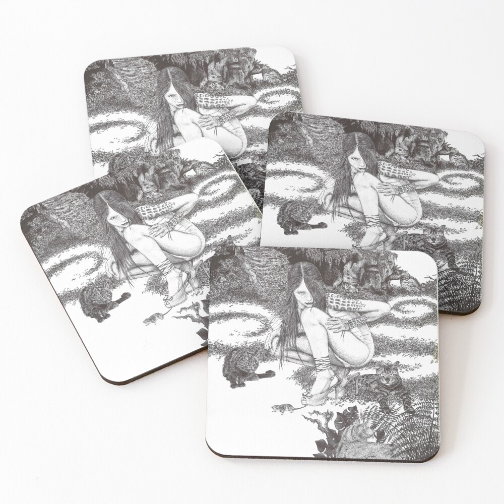 Item preview, Coasters (Set of 4) designed and sold by Fodderstompf13.