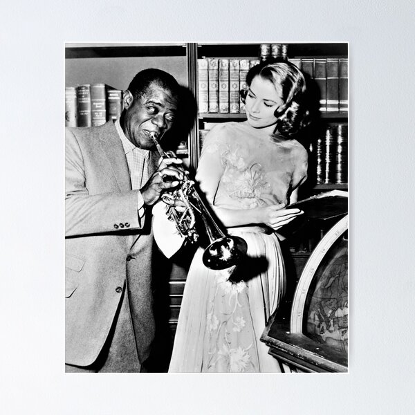 Item preview, Louis Armstrong and Grace Kelly in High Society designed and sold by stayfree101.